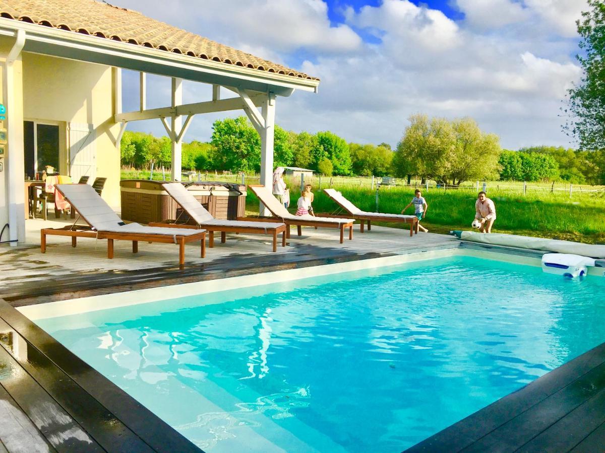 La Villa Landaise Sainte-Eulalie-en-Born Esterno foto
